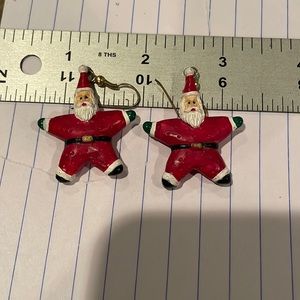 Santa Earrings!